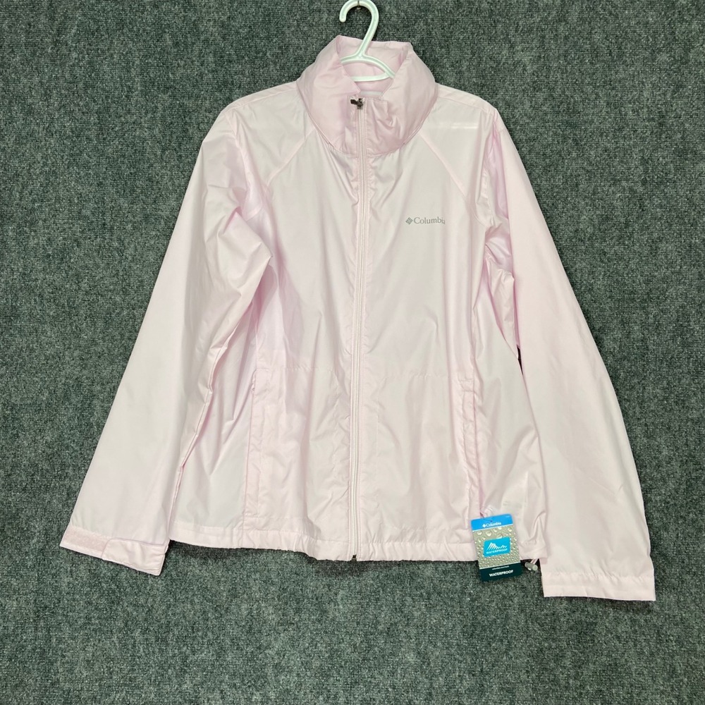 Columbia Light Pink Women’s Lightweight Packable Jacket